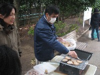 焼けてるよ〜 焼けてるよ〜