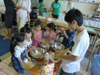 小麦粉粘土授業？