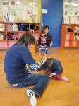 ママにのっけてもらった ママにのっけてもらった