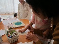 手型ペタペタ